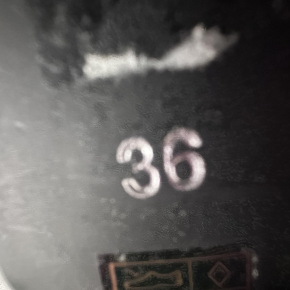 JINGPIN Womens Platform Boots 36 Green Faux Crocodile High Block Heel US 6 Glam - Picture 16 of 16